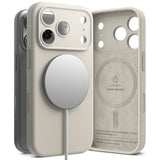 Husa de protectie Ringke compatibil cu iPhone 18 Pro Max, Crem