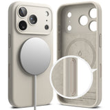 Husa de protectie Ringke compatibil cu iPhone 18 Pro Max, Crem