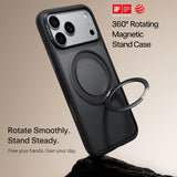 Husa de protectie Torras Ostand O1 Guardian compatibil cu iPhone 18 Pro Max / iPhone 17 Pro Max, Negru