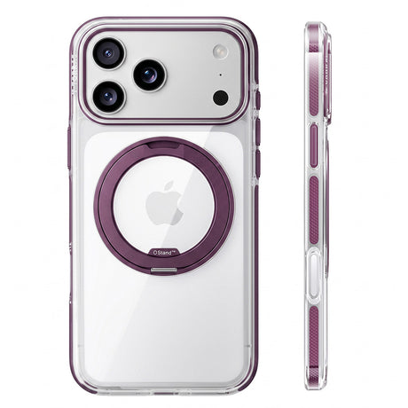 Husa de protectie Torras Ostand O3 Light compatibil cu iPhone 18 Pro Max / iPhone 17 Pro Max, Mov