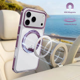 Husa de protectie Torras Ostand O3 Light compatibil cu iPhone 18 Pro Max / iPhone 17 Pro Max, Mov