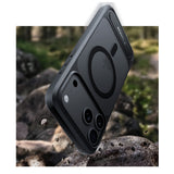 Husa de protectie Torras Ostand L1 Guardian compatibil cu iPhone 17 Pro / iPhone 18 Pro, Negru
