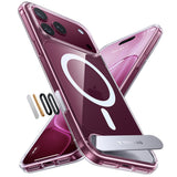 Husa de protectie Torras Ostand L1 Guardian compatibil cu iPhone 18 Pro Max / iPhone 17 Pro Max, Transparent