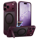Husa de protectie Torras Ostand L1 Guardian compatibil cu iPhone 18 Pro Max / iPhone 17 Pro Max, Mov