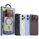 Husa de protectie Blueo APE Anti-Drop MagSafe compatibil cu iPhone 18 Pro / iPhone 17 Pro, Albastru