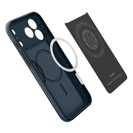 Husa de protectie Spigen Thin Fit compatibil cu iPhone 17 Pro Max / iPhone 18 Pro Max, Albastru inchis