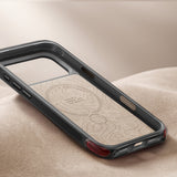 Husa de protectie Torras Ostand Q3 Air Pro compatibil cu iPhone 18 Pro Max / iPhone 17 Pro Max, Negru