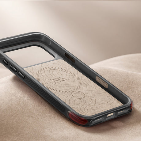 Husa de protectie Torras Ostand Q3 Air Pro compatibil cu iPhone 18 Pro Max / iPhone 17 Pro Max, Negru
