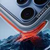 Husa de protectie Torras Ostand Q3 Air Pro compatibil cu iPhone 18 Pro Max / iPhone 17 Pro Max, Albastru