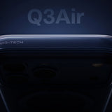 Husa de protectie Torras Ostand Q3 Air Series compatibil cu iPhone 18 Pro / iPhone 17 Pro, Albastru