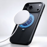 Husa de protectie Torras Ostand Spin Series compatibil cu iPhone 18 Pro / iPhone 17 Pro, Negru