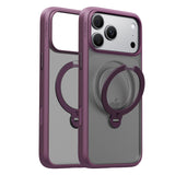 Husa de protectie Torras Ostand Spin Series compatibil cu iPhone 17 Pro / iPhone 18 Pro, Mov