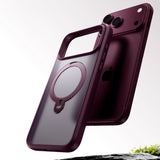 Husa de protectie Torras Ostand Spin Series compatibil cu iPhone 18 Pro Max / iPhone 17 Pro Max, Mov