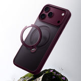 Husa de protectie Torras Ostand Spin Series compatibil cu iPhone 18 Pro Max / iPhone 17 Pro Max, Mov