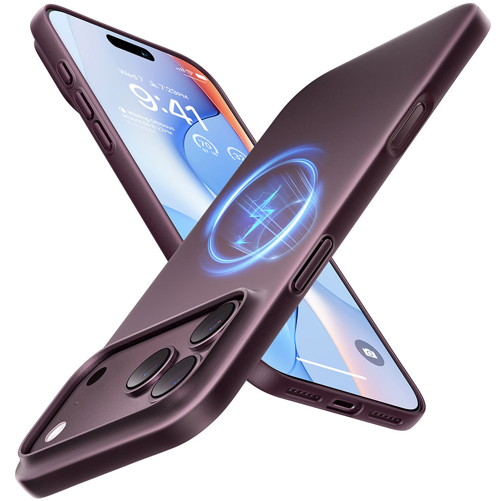 Husa de protectie Torras OriginFit-Mag compatibil cu iPhone 18 Pro / iPhone 17 Pro, Mov