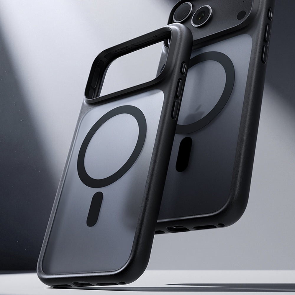 Husa de protectie Torras Guardian Magnetic compatibil cu iPhone 17 Pro / iPhone 18 Pro, Negru