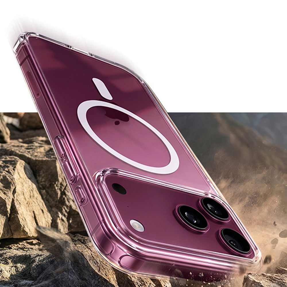 Husa de protectie Torras Guardian Magnetic compatibil cu iPhone 18 Pro Max / iPhone 17 Pro Max, Transparent