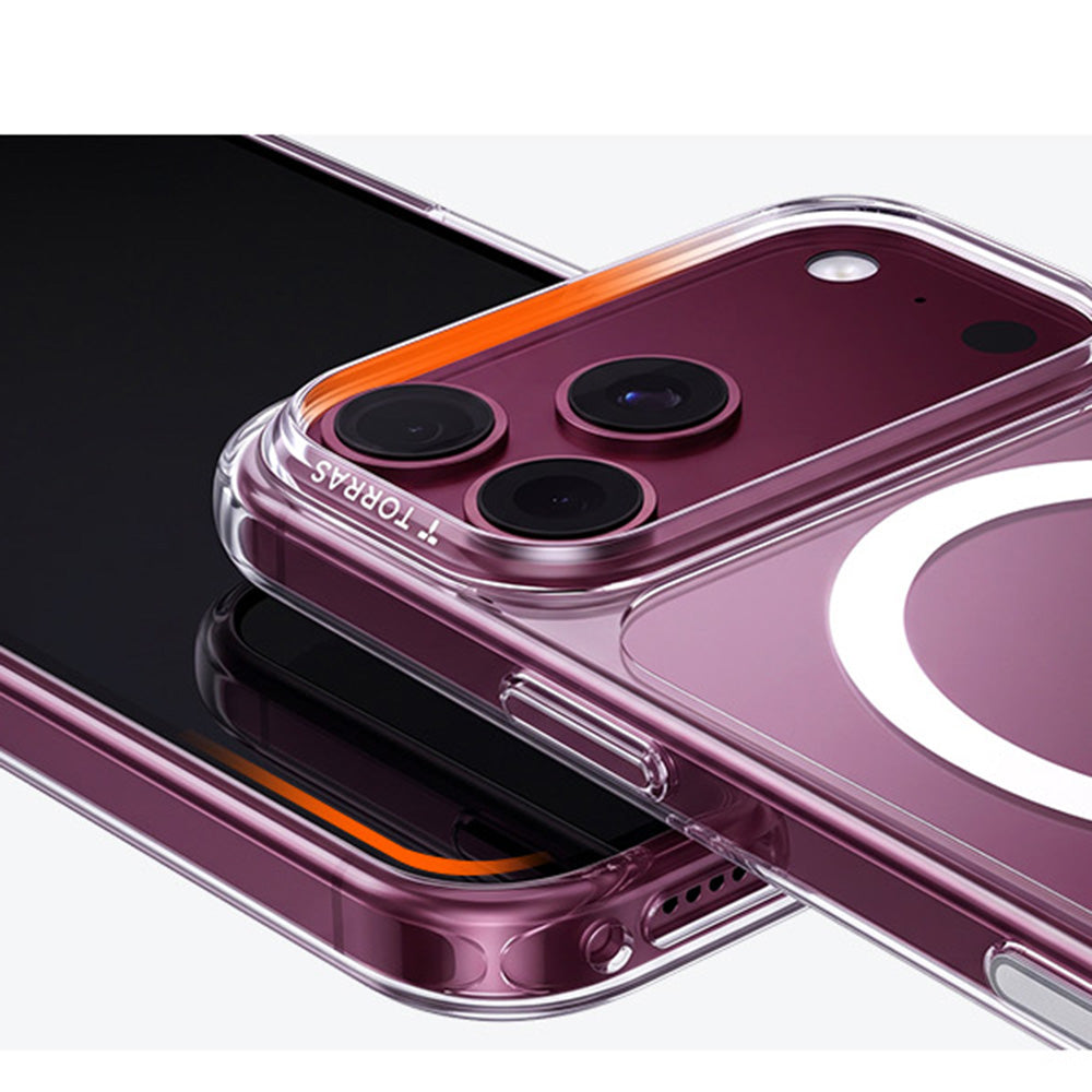 Husa de protectie Torras Guardian Magnetic compatibil cu iPhone 18 Pro Max / iPhone 17 Pro Max, Transparent