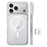Husa de protectie Torras Guardian Magnetic compatibil cu iPhone 17 Pro / iPhone 18 Pro, Transparent