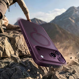 Husa de protectie Torras Guardian Magnetic compatibil cu iPhone 18 Pro Max / iPhone 17 Pro Max, Mov