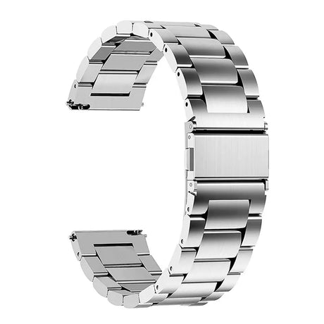 Curea smartwatch Techsuit Watchband 22mm (W010) compatibil cu Huawei Watch GT 2 (46mm)/GT 2 Pro/GT 3 Pro (46mm)/Ultimate, Xiaomi Watch S1, Argintiu