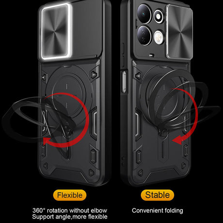 Husa de protectie Techsuit CamGuard Pro compatibil cu Xiaomi Redmi 17 4G / Redmi 17 5G, Albastru