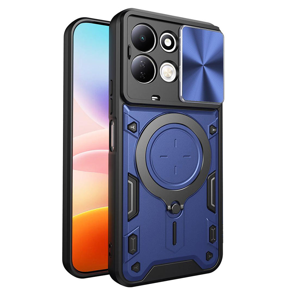 Husa de protectie Techsuit CamGuard Pro compatibil cu Xiaomi Redmi 17 4G / Redmi 17 5G, Albastru