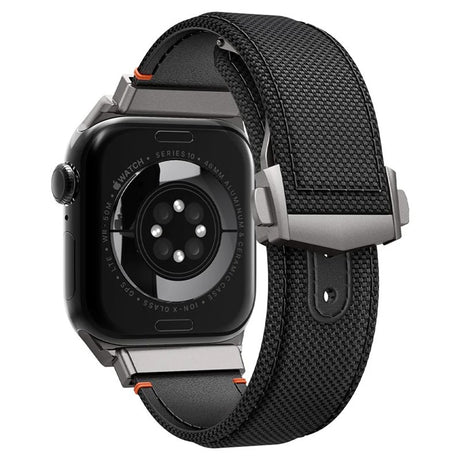 Curea smartwatch Spigen compatibil cu Apple Watch 6 / 12 / SE 3, Negru