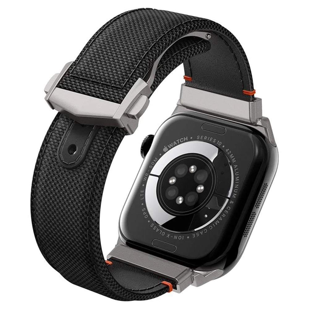 Curea smartwatch Spigen compatibil cu Apple Watch 6 / 12 / SE 3, Negru