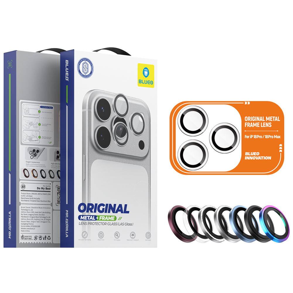 Folie de protectie Blueo compatibil cu iPhone 18 Pro / iPhone 18 Pro Max, Roșu