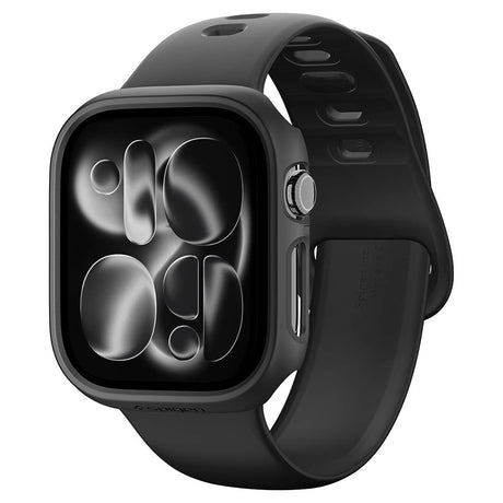 Husă Spigen pentru Apple Watch 12 42mm, neagră