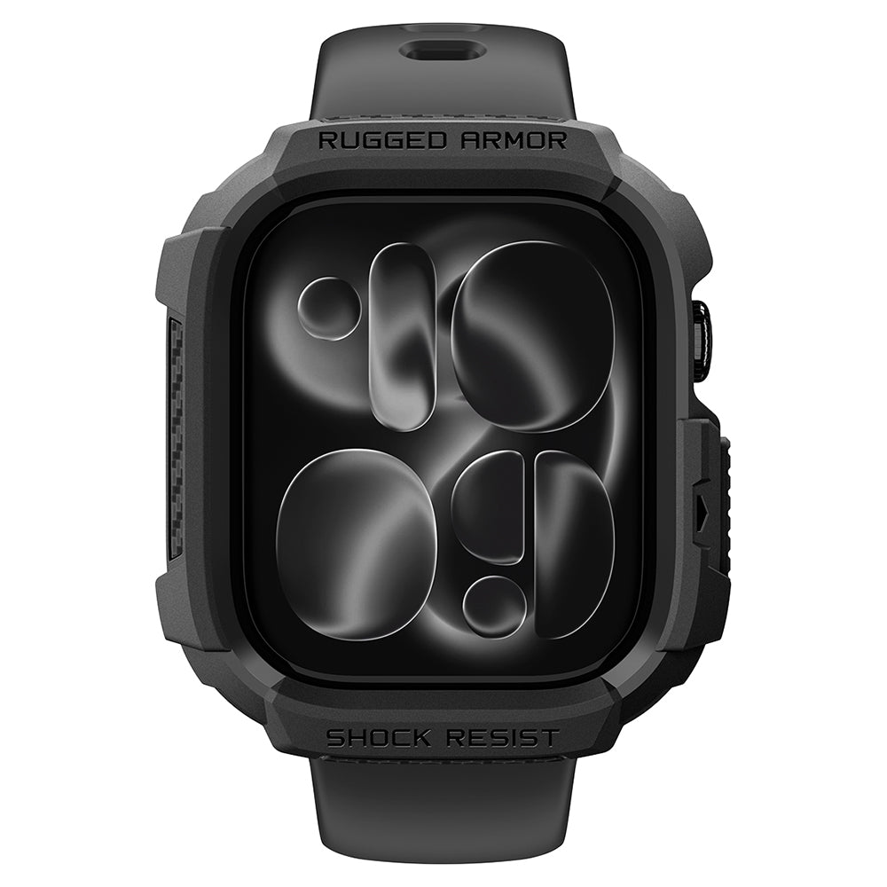 Husa smartwatch Apple Watch 12 42mm, Negru