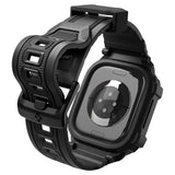Curea smartwatch Spigen Rugged Armor Pro compatibil cu Apple Watch 12 42mm, Negru