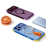 Husa de protectie Torras Ostand Q3 compatibil cu iPhone 18 Pro / iPhone 17 Pro, Albastru