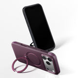 Husa de protectie Torras Ostand Q3 Air Essential compatibil cu iPhone 18 Pro / iPhone 17 Pro, Mov