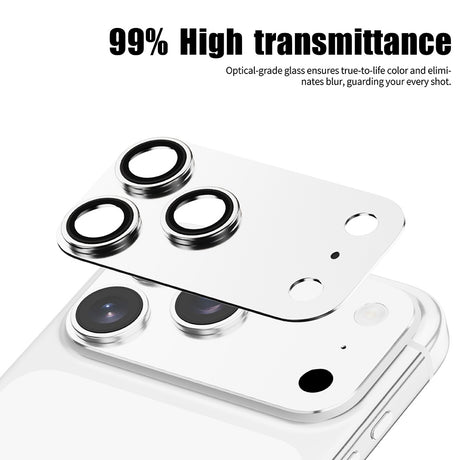 Folie de protectie Lito Crown Halo compatibil cu iPhone 18 Pro, Argintiu