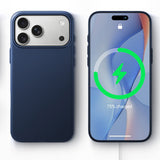 Husa de protectie Torras OriginFit-Mag compatibil cu iPhone 18 Pro Max / iPhone 17 Pro Max, Albastru
