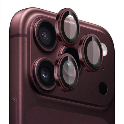 Folie de protectie Blueo Sapphire Crystal compatibil cu iPhone 18 Pro / iPhone 18 Pro Max, Bordo