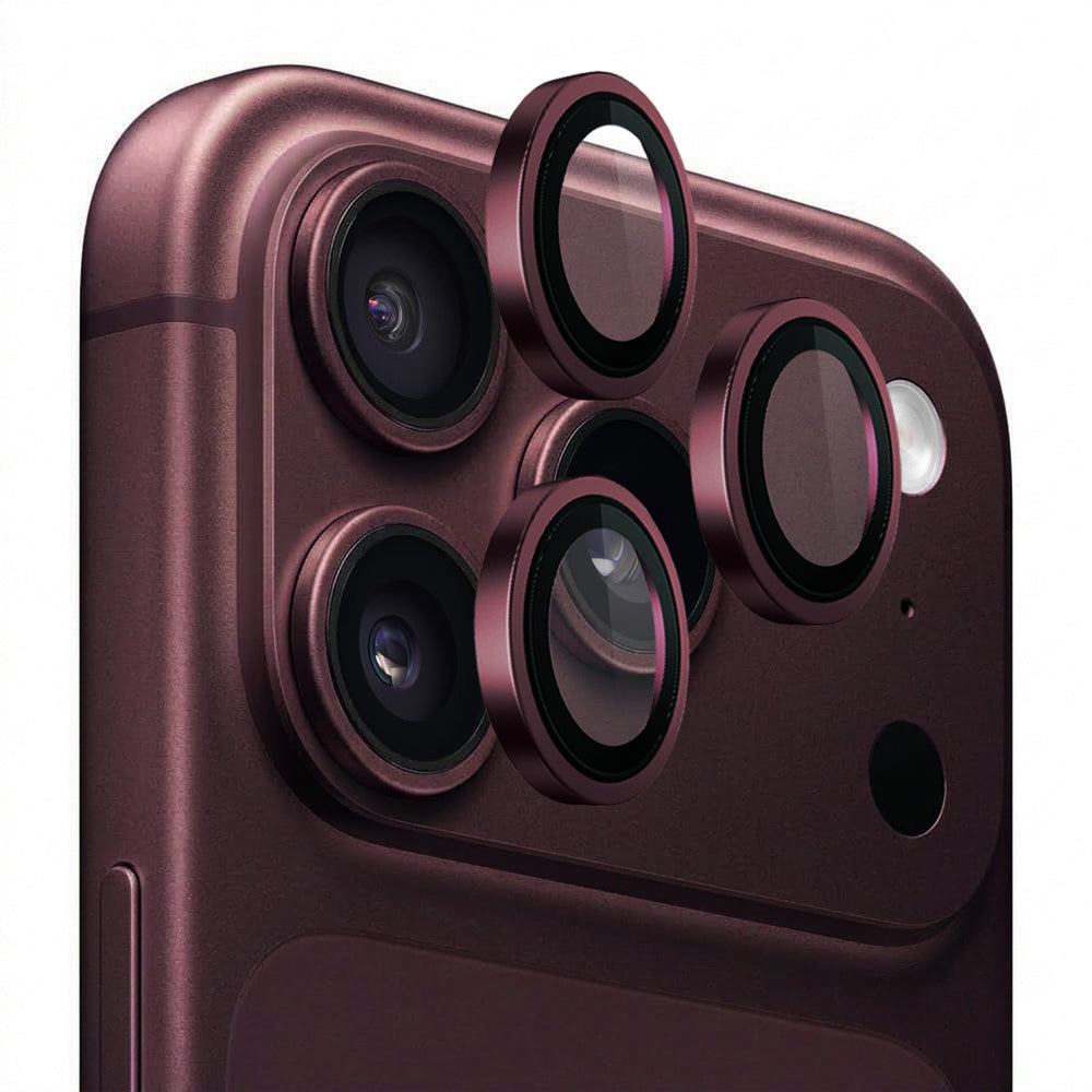 Folie de protectie Blueo 99 Anti-Reflective Lens Glass compatibil cu iPhone 18 Pro / iPhone 18 Pro Max, Bordo