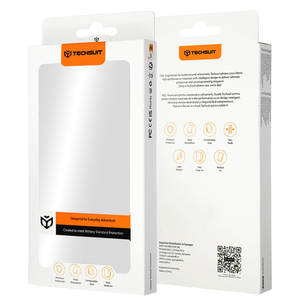 Husa de protectie Techsuit MagSafe Pro compatibil cu iPhone 17 Pro / iPhone 18 Pro, Albastru