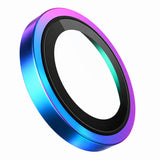 Folie de protectie Blueo Original Metal Frame Lens Glass compatibil cu iPhone Duo, Multicolor
