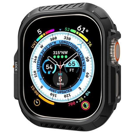 Husă Spigen pentru Apple Watch Ultra / Apple Watch Ultra 2 / Apple Watch Ultra 3, neagră