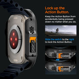 Husa smartwatch Spigen Apple Watch Ultra compatibil cu Ultra / Ultra 2 / Ultra 3 / Ultra 4, Negru