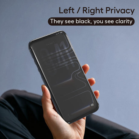 Folie de protectie Lito Airspace Border compatibil cu iPhone 17 Pro / iPhone 18 Pro, Privacy