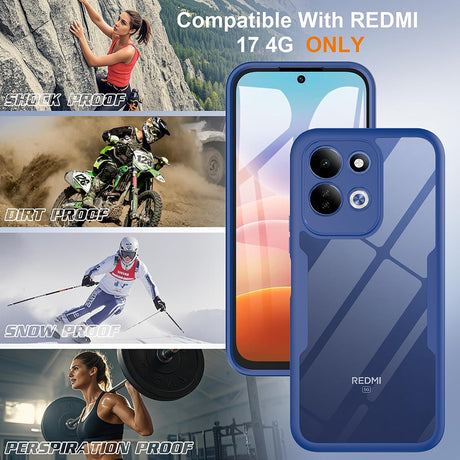 Husă + folie Techsuit ColorVerse 360 Series pentru Xiaomi Redmi 17 4G / Redmi 17 5G, mov