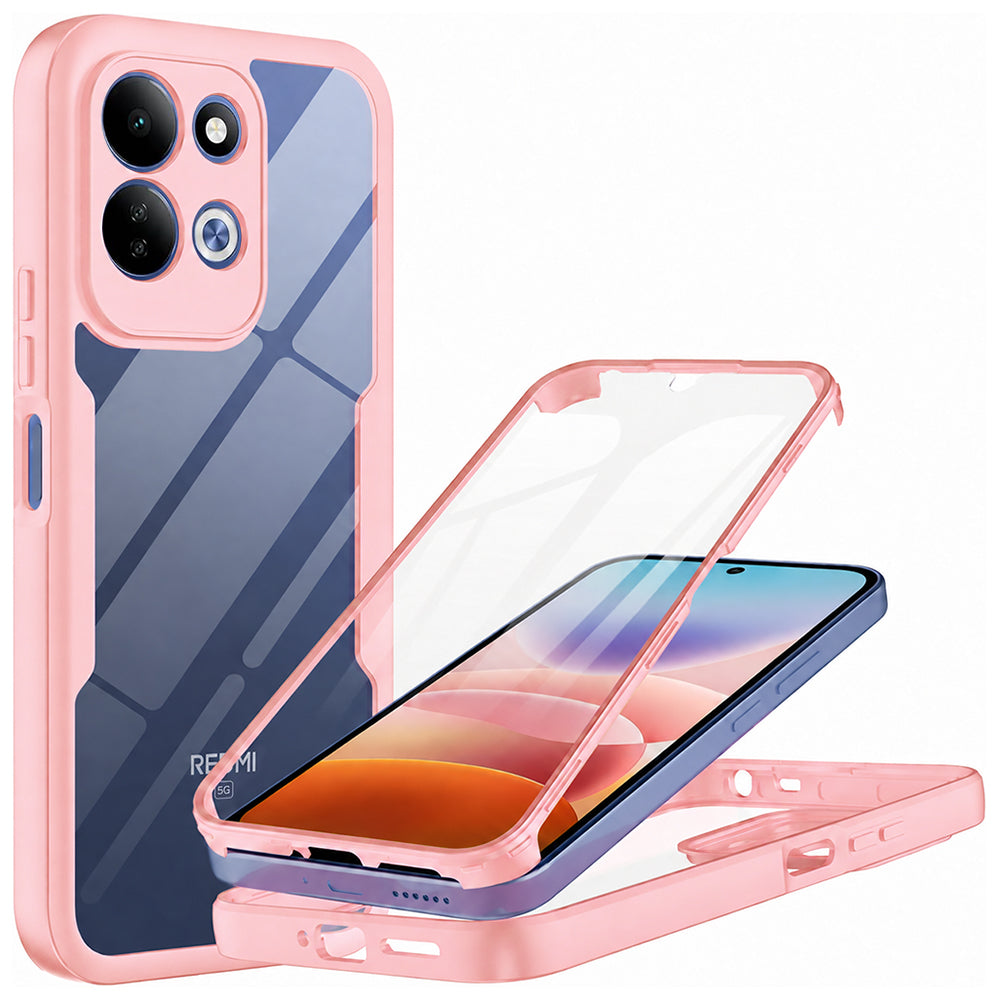 Husa de protectie Techsuit ColorVerse 360 Series compatibil cu Xiaomi Redmi 17 4G / Redmi 17 5G, Roz