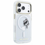 Husa de protectie Karl Lagerfeld compatibil cu iPhone 18 Pro / iPhone 17 Pro, Transparent