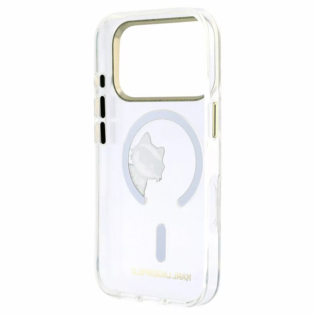 Husa de protectie Karl Lagerfeld compatibil cu iPhone 18 Pro / iPhone 17 Pro, Transparent