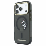 Husa de protectie Karl Lagerfeld compatibil cu iPhone 18 Pro / iPhone 17 Pro, Negru