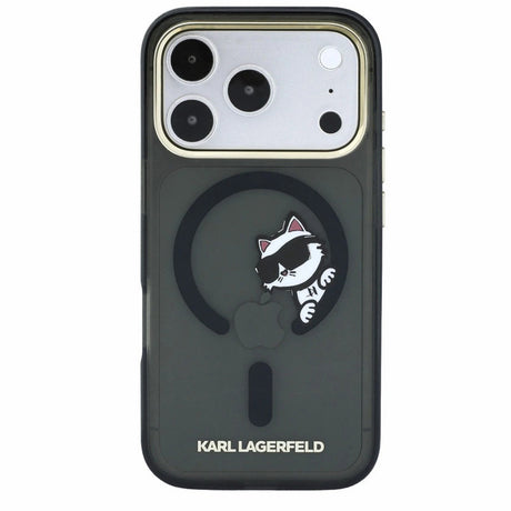 Husa de protectie Karl Lagerfeld compatibil cu iPhone 18 Pro / iPhone 17 Pro, Negru
